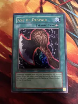 Yu-Gi-Oh Axe of Despair MRL-002 Ultra Rare 1st Edition LP - Image 1