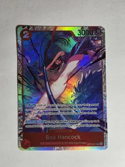 One Piece TCG English OP12-014 Boa Hancock SR Foil NM - Image 1