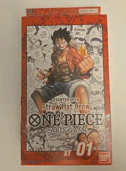 Bandai One Piece CCG Starter Deck - ST-01 Sealed 811039038366 - Image 1