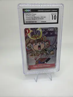 One Piece Tony Tony Chopper ST01-006 1st Anniversary English CGC Pristine 10 - Image 1