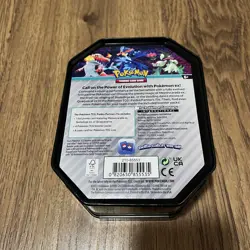 Pokemon Trading Card Game EMPTY Metal Container Box Meowscarada Ex - Image 2