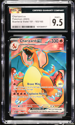 Pokemon TCG - Scarlet & Violet 151 (2023) - Charizard ex 183/165 - CGC 9.5 Mint+ - Image 1