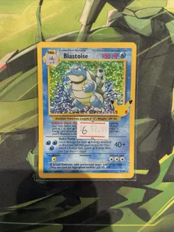 Pokemon TCG Blastoise Holo Holo Rare Card Classic Collection 2/102 Celebrations - Image 3