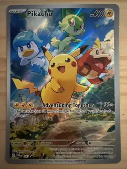 Pikachu 027 Sv: Scarlet & Violet Promo Cards Holo - Image 1