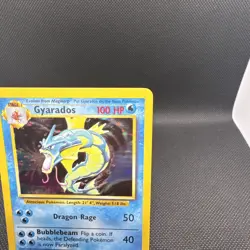 Pokemon Base Set Gyarados Holo Rare Card 6/102 NM - Image 2