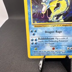 Pokemon Base Set Gyarados Holo Rare Card 6/102 NM - Image 4