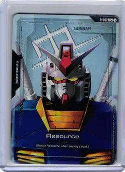 Gundam Card Game GCG - Resource (Gundam RX-78-2) - R-002 C+ - Image 1