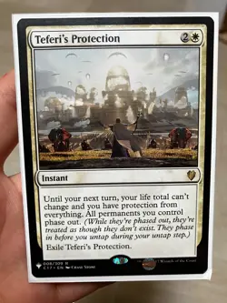 Teferi's Protection Commander 2017 Regular 008/309 Mystery Booster MTG - Image 1