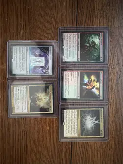 Mtg Lot Of 5, 4 Rares - Image 1