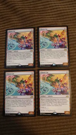 Magic: the Gathering / MtG Clown Car x4 Unfinity - Image 1
