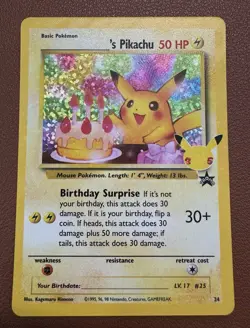 ______'s Pikachu 24/53 Pokemon Celebrations: Classic Collection Holo - Image 1