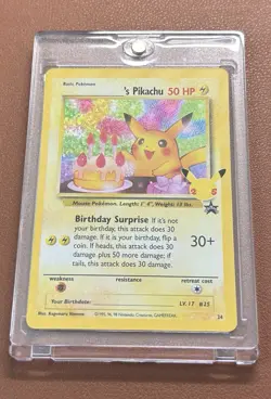 ______'s Pikachu 24/53 Pokemon Celebrations: Classic Collection Holo - Image 3