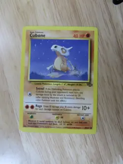 Pokemon TCG - Cubone 50/64 Jungle Common LP - Image 1