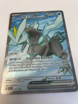 CARTE POKEMON KYUREM EX 230 PV 157/086 SERIE ECARLATE ET VIOLET FOUDRE NOIRE - Image 1