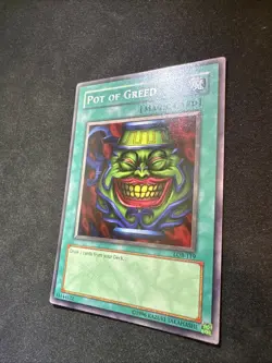 LP! Pot of Greed LOB-119 The Legend of Blue Eyes White Dragon Unlimited - Image 2