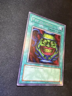 LP! Pot of Greed LOB-119 The Legend of Blue Eyes White Dragon Unlimited - Image 3