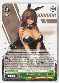 "Finale" Noir NIK/S117-E032 RR RR GODDESS OF VICTORY: NIKKE NM - Image 1