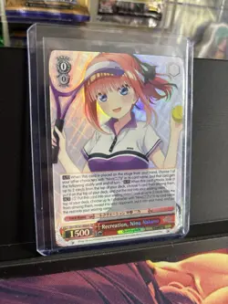 Weiss Schwarz Quintessential Quintuplets Movie Recreation, Nino Nakano (SR) - Image 1