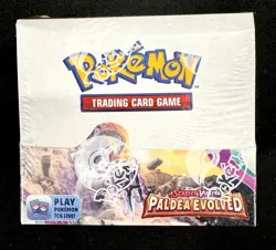 Pokemon Scarlet & Violet Paldea Evolved Booster Box - Factory Sealed 820650863493 - Image 1