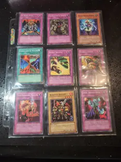 Lot Of 9 Yu-Gi-Oh LOD 1st edition Commons NM - Image 1
