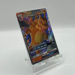 Pokemon TCG Charizard GX SM211 Black Star Promo Card Near Mint Condition - Image 3