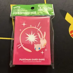 Japanese Pokemon Center Card Sleeves Mew Premium -BRAND NEW- US Seller (J3) - Image 1