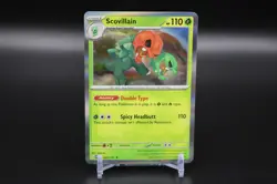 2024 Pokemon Nintendo Scovillain #025/197 Holographic Rare Trading Card - Image 1