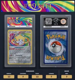 Pokemon – Vivid Voltage – Jirachi (119/185) – Amazing Rare – Ace Grading Mint 9 - Image 3