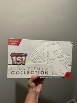 Pokemon 151 UPC Ultra Premium Collection Factory Sealed ships Fast 1 Small Tear - Image 1
