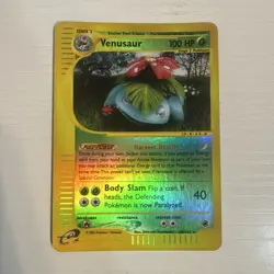 Pokemon Venusaur Expedition Base Set Reverse Holo 068/165 Rare EN 2002 100HP - Image 1