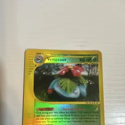 Pokemon Venusaur Expedition Base Set Reverse Holo 068/165 Rare EN 2002 100HP - Image 4