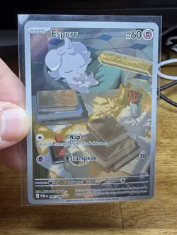 Espurr Holo Full Art Pokemon TCG Illustration Rare 095/088 Perfect Order NM - Image 1
