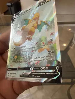 Pokemon TCG Evolving Skies Dragonite v Alt Art 192/203 Ultra Rare Mint - Image 3