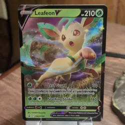 Pokemon TCG Eevee V SWSH065 & Leafeon V SWSH194 VSTAR SWSH195 Holo 2020 - Image 5