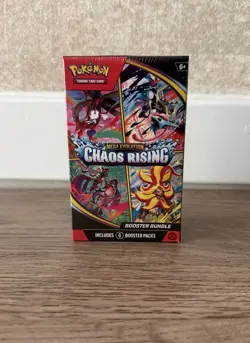 Pokemon TCG Mega Evolution—Chaos Rising Booster Bundle 6Pk Box English 2026 - Image 1