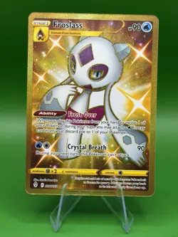 Pokemon Froslass 226/203 Gold Hyper Rare Evolving Skies Holo - Image 1