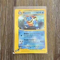 Pokemon Blastoise Rare 36/165 Expedition Base Set 100 HP English 2002 - Image 1
