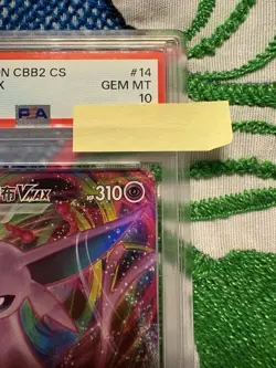 2025 POKEMON SIMPLIFIED CHINESE CBB2 C-GEM PACK VOL 2 #14 ESPEON VMAX PSA 10 - Image 3
