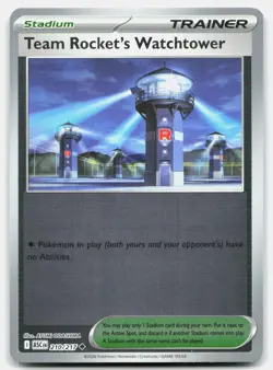 Team Rocket's Watchtower Ascended Heroes Reverse Holo 210/217 NM/M Pokemon - Image 1