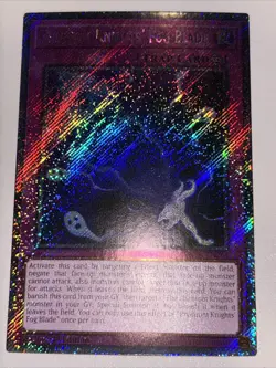 Phantom Knights' Fog Blade 1st Edition Platinum Secret Rare RA04-EN164 Yu-Gi-Oh! - Image 1