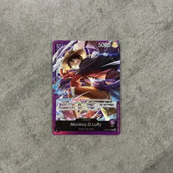 Monkey D Luffy (Sound Loader Vol. 1) OP05-060 One Piece Promotion Cards Foil NM - Image 1