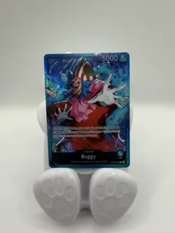 Buggy • OP09-042 SR SD25 BLUE Buggy Leader Holo Foil One Piece TCG NM - Image 1