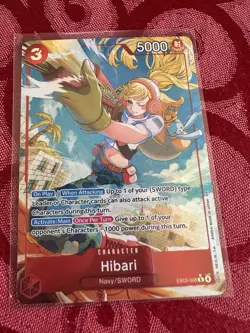Hibari Alt (Alternate Art) EB03-008 - One Piece Heroines Edition - English NM - Image 1