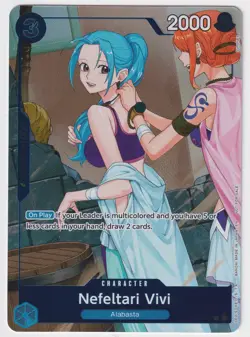 Nefeltari Vivi EB02-026 Alt Art Dash Pack NM One Piece TCG English - Image 1