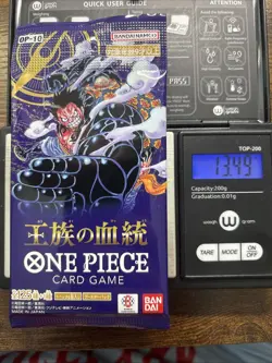 Heavy 13.49g One Piece Sealed Royal Blood OP-10 Japanese Booster Pack - Image 1