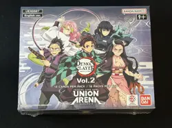 Bandai TCG Union Arena: Demon Slayer Volume 2 Factory Sealed 16 Pack Booster Box - Image 1