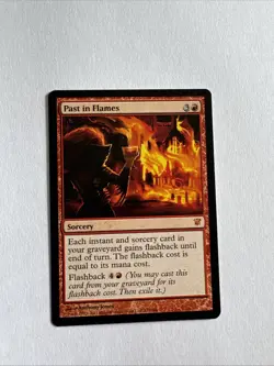Past in Flames Innistrad MTG TCG CARD NM/LP - Image 1