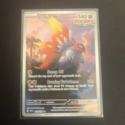 Slither Wing Holo Card 203/182 Sv04: Paradox Rift NM Condition - Image 1