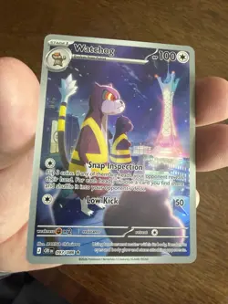 Watchdog - 097/086 - Chaos Rising - Illustration Rare - Pokemon Card NM - Image 1
