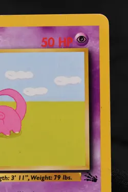 Slowpoke 1st Edition 55/62 MP Fossil Regular Common Pokemon TCG Card - Image 3